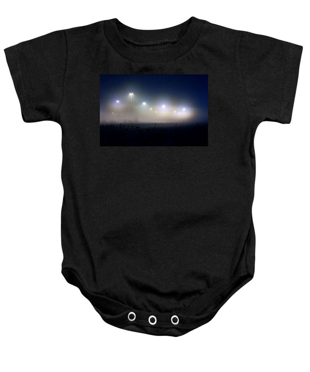 Fog Baby Onesie featuring the photograph Fog by Cale Best