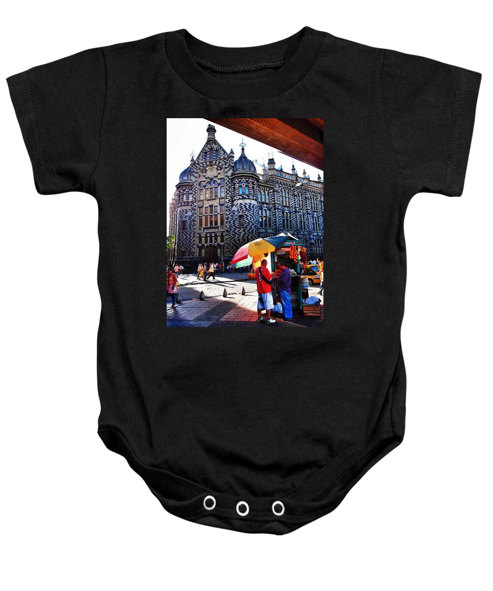 Iglesia Dulce Baby Onesie featuring the photograph Inglesia Dulce by Skip Hunt