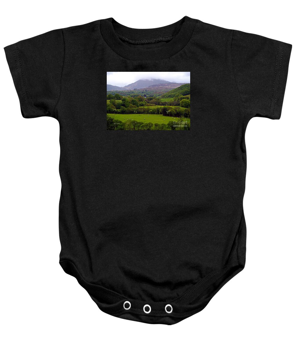 Fine Art Print Baby Onesie featuring the photograph Irish Countryside II by Patricia Griffin Brett