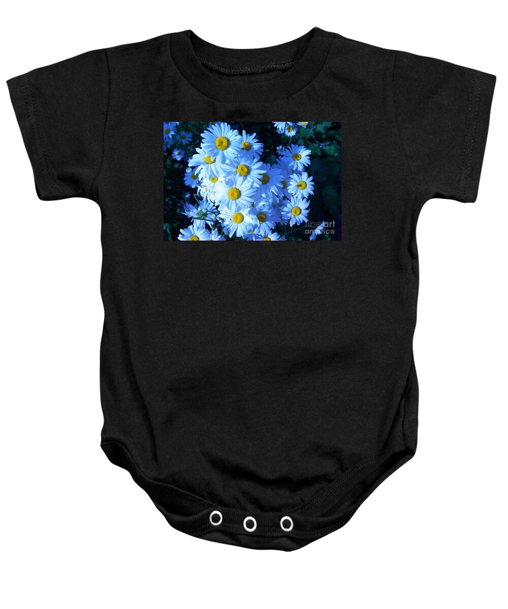 Flowers Baby Onesie featuring the photograph Lot of Daisies by Amalia Suruceanu