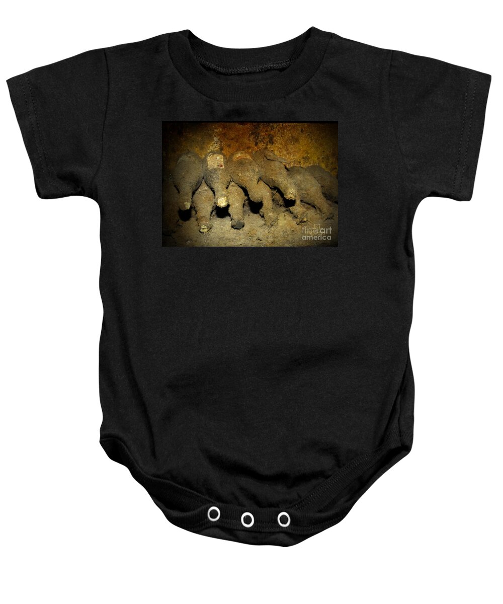 Heiko Baby Onesie featuring the photograph Old Wine Rarities by Heiko Koehrer-Wagner