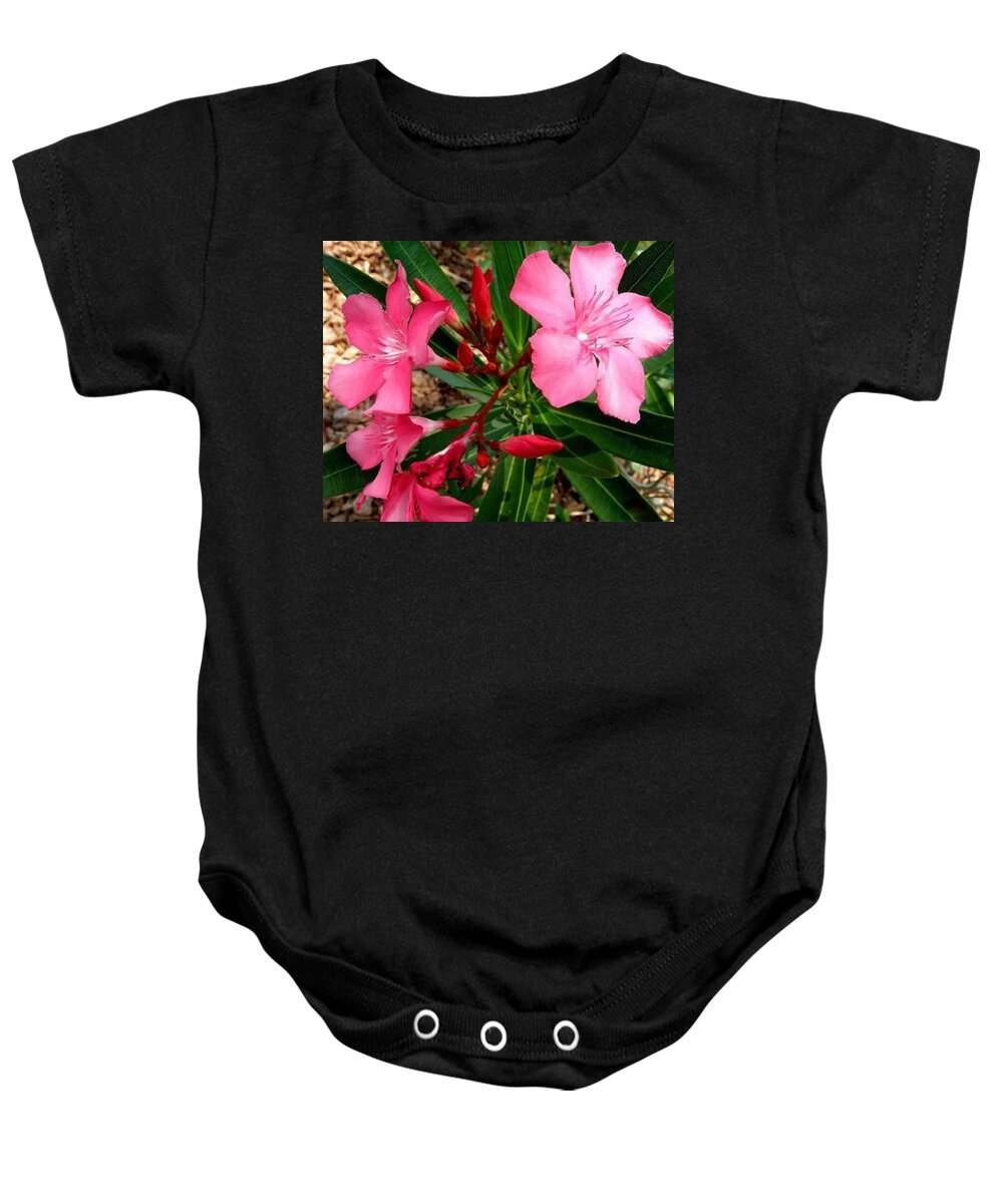Pink Baby Onesie featuring the photograph Popping Pink by Kim Galluzzo Wozniak