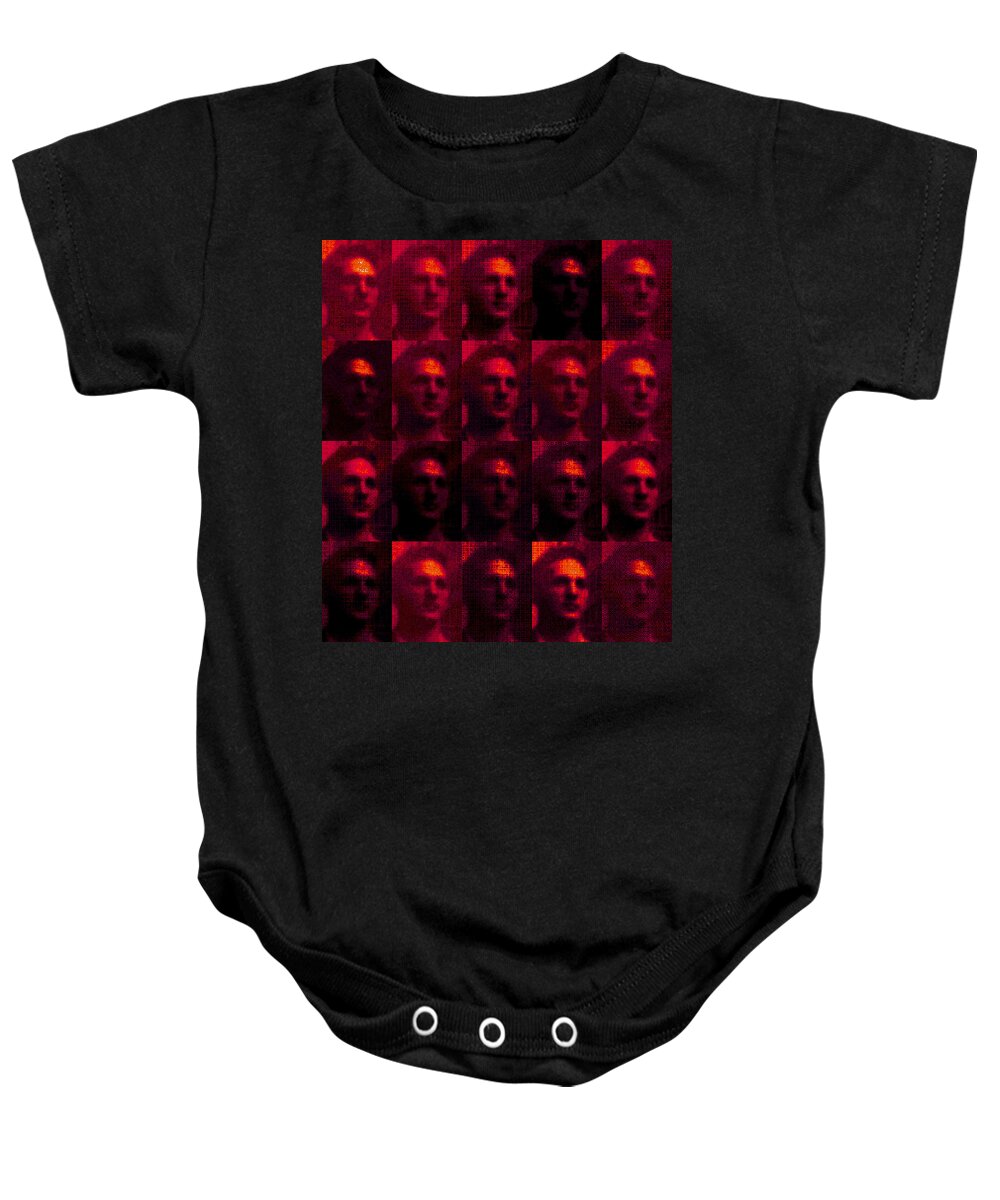 Portrait Baby Onesie featuring the photograph Portrait of Sam 2 by Steve Fields