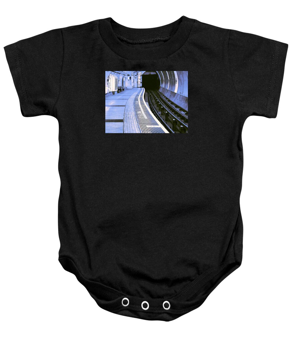 Subway Baby Onesie featuring the photograph Future Tense #1 by Dominic Piperata