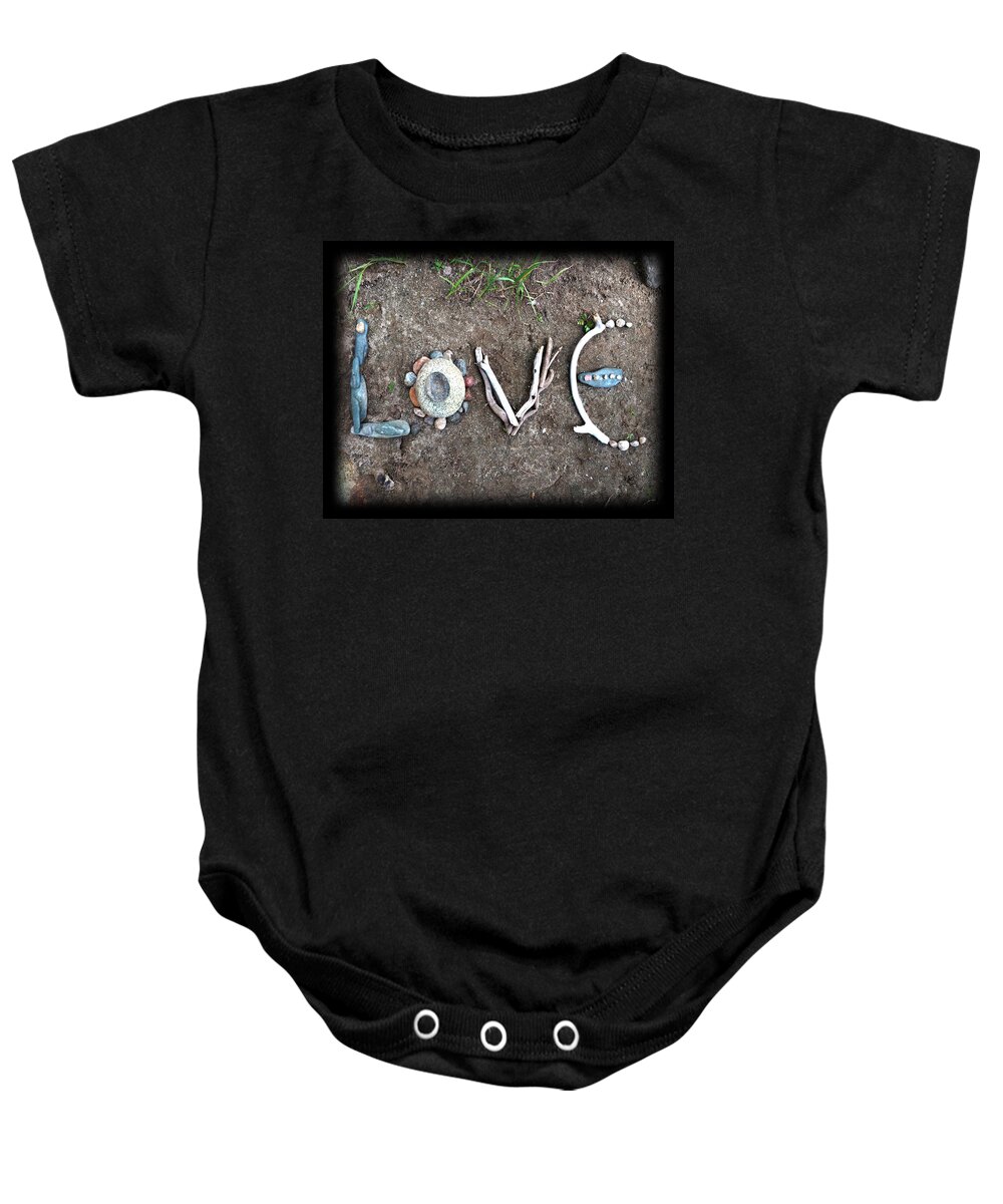 Love Baby Onesie featuring the photograph Love by Tanielle Childers