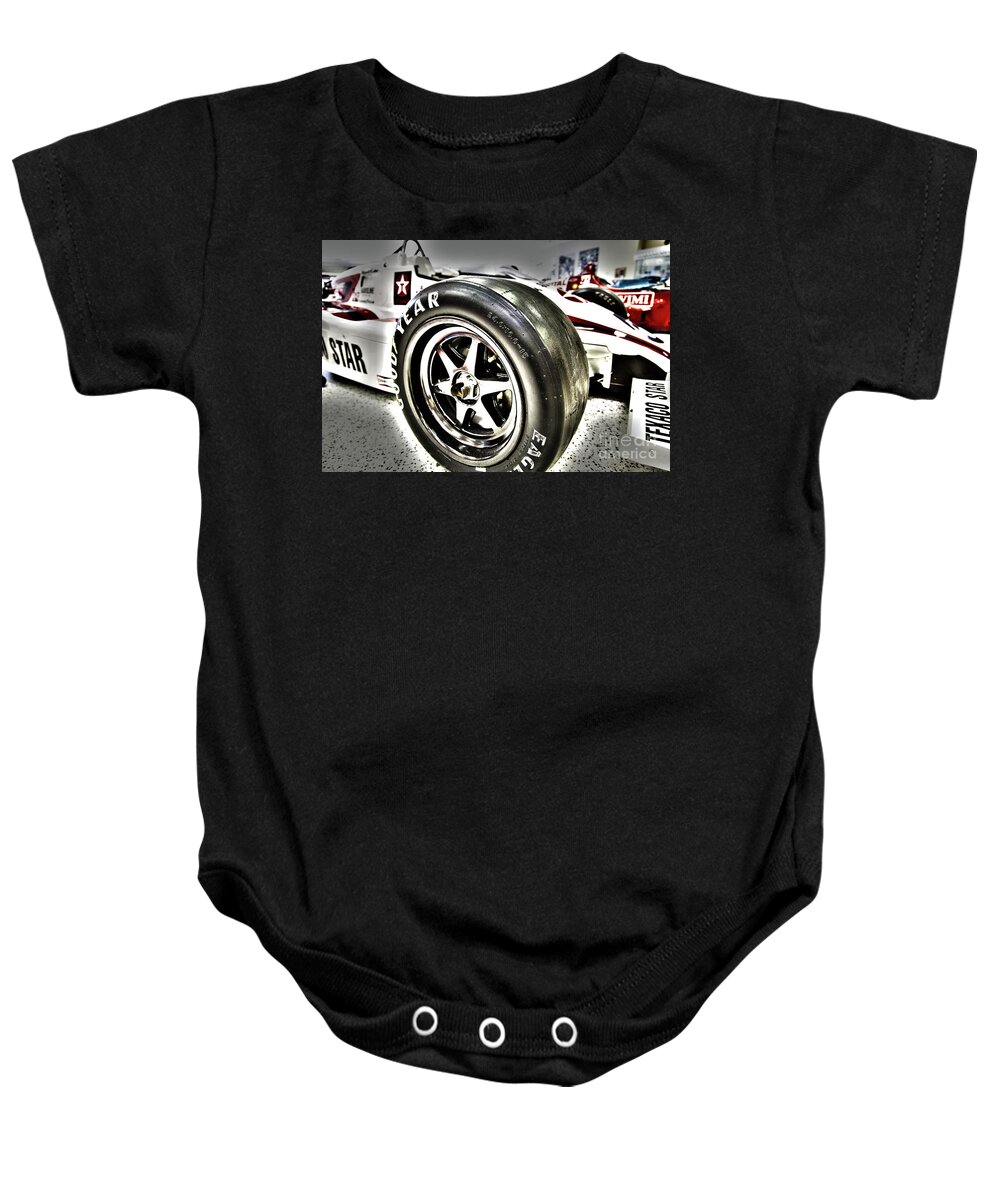 Indy Baby Onesie featuring the photograph Indy Race Car Museum #13 by ELITE IMAGE photography By Chad McDermott