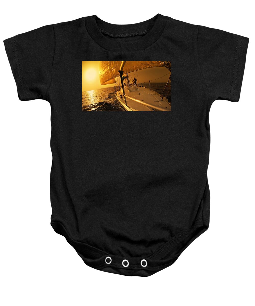 Boat Baby Onesie featuring the photograph Boat #16 by Mariel Mcmeeking