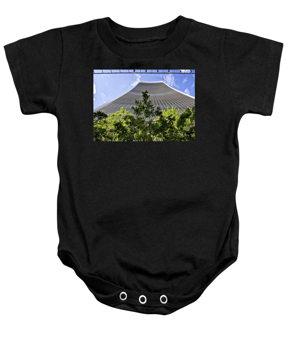 Finance Baby Onesie featuring the photograph Walkie Talkie Skyscraper London #3 by Shirley Mitchell