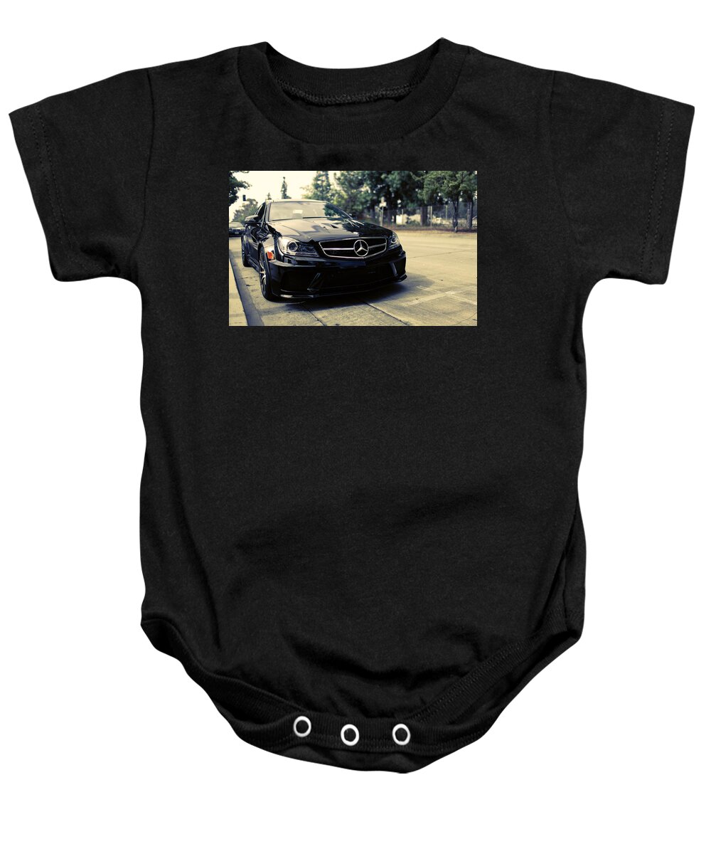 Mercedes Baby Onesie featuring the photograph Mercedes #4 by Jackie Russo