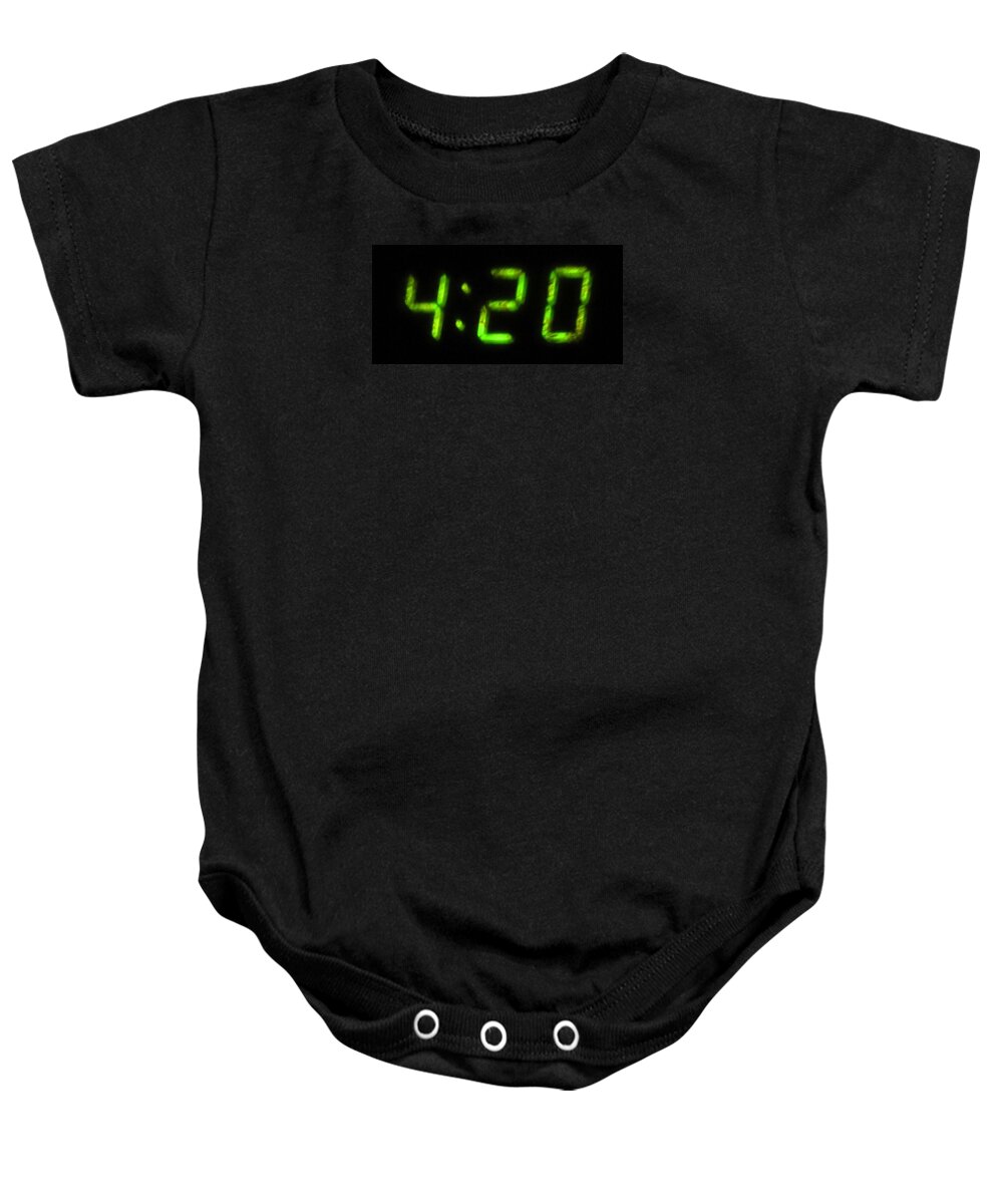  Baby Onesie featuring the photograph 420 Tee by Steve Fields