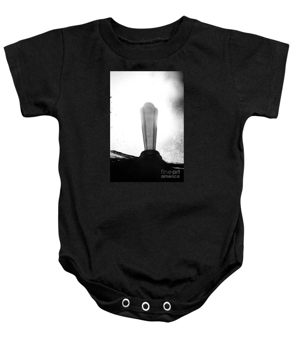 A Glow Baby Onesie featuring the photograph A Sun Beaming by Steven Macanka