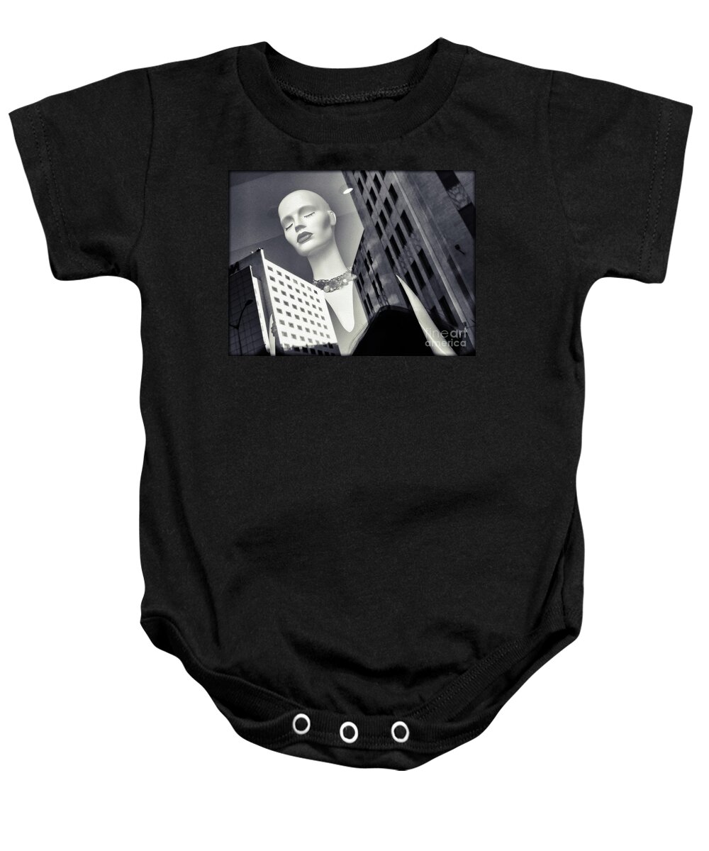 Loneliness Baby Onesie featuring the photograph Age of Loneliness by Daliana Pacuraru