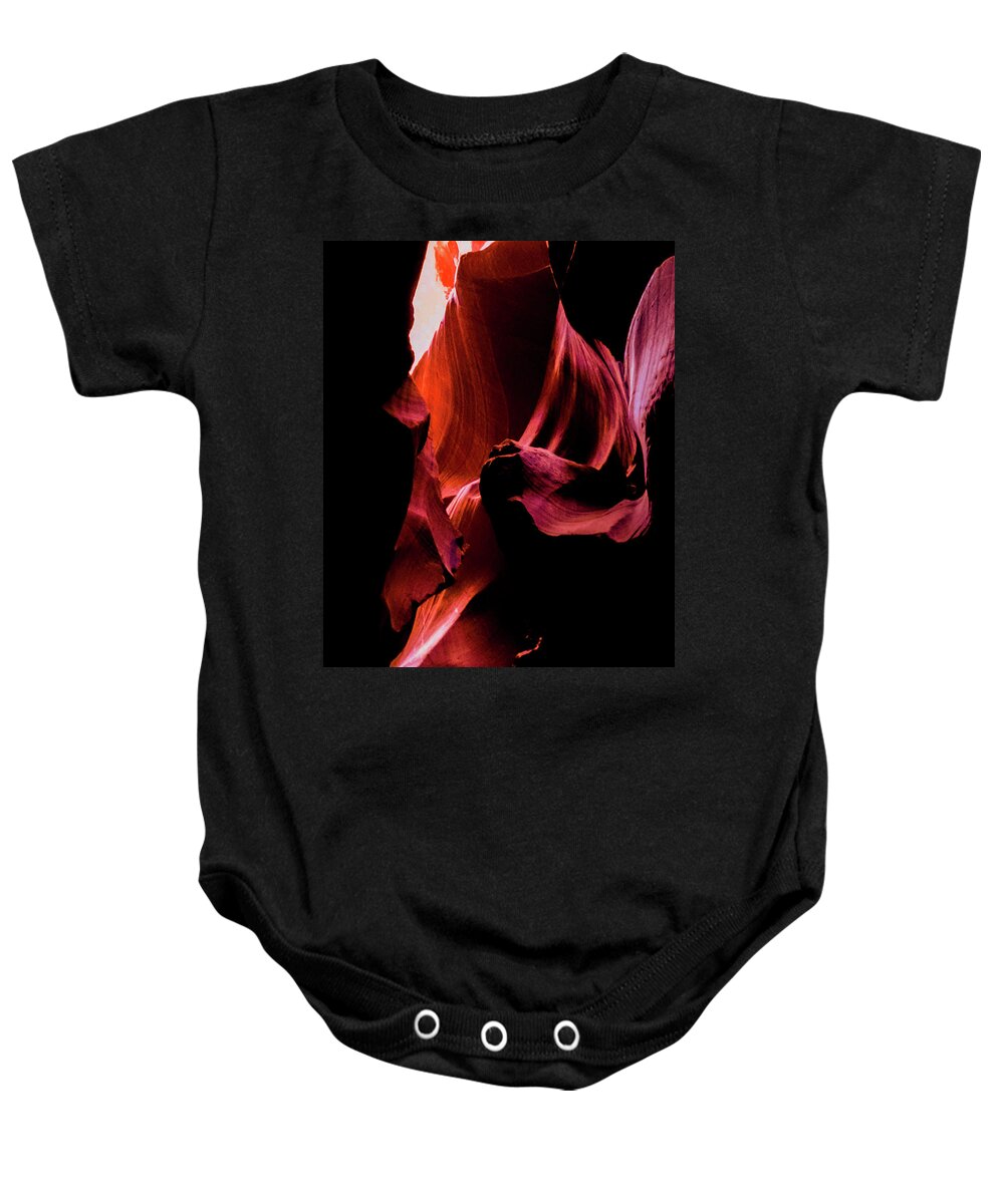 2017 Baby Onesie featuring the photograph Antelope Canyon VI by George Harth