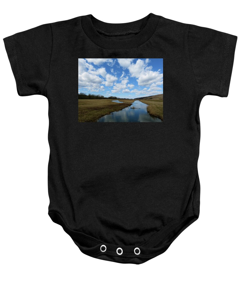 Nature Baby Onesie featuring the photograph April Day by Azthet Photography