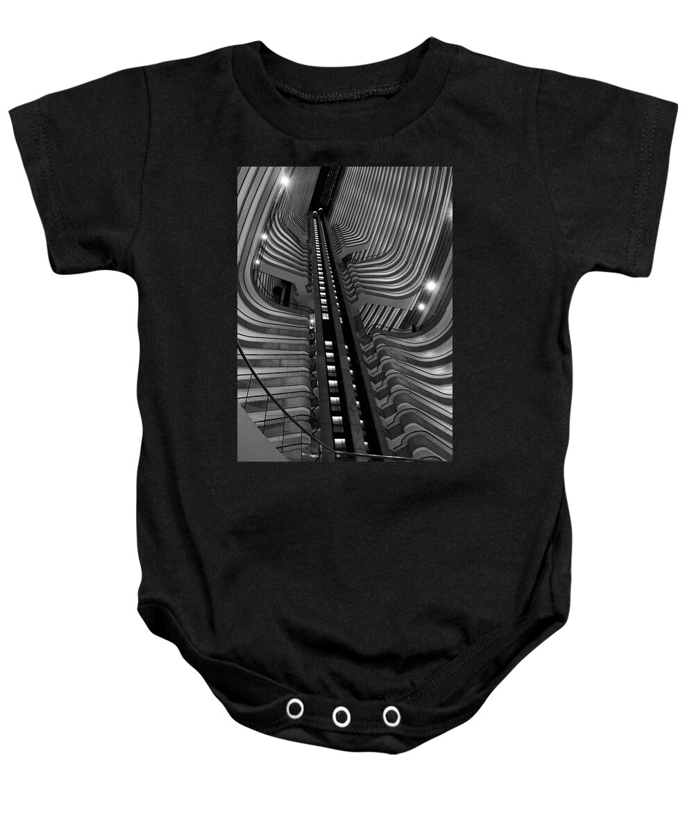 Architecture Baby Onesie featuring the photograph Architectural Beauty by Nicole Lloyd