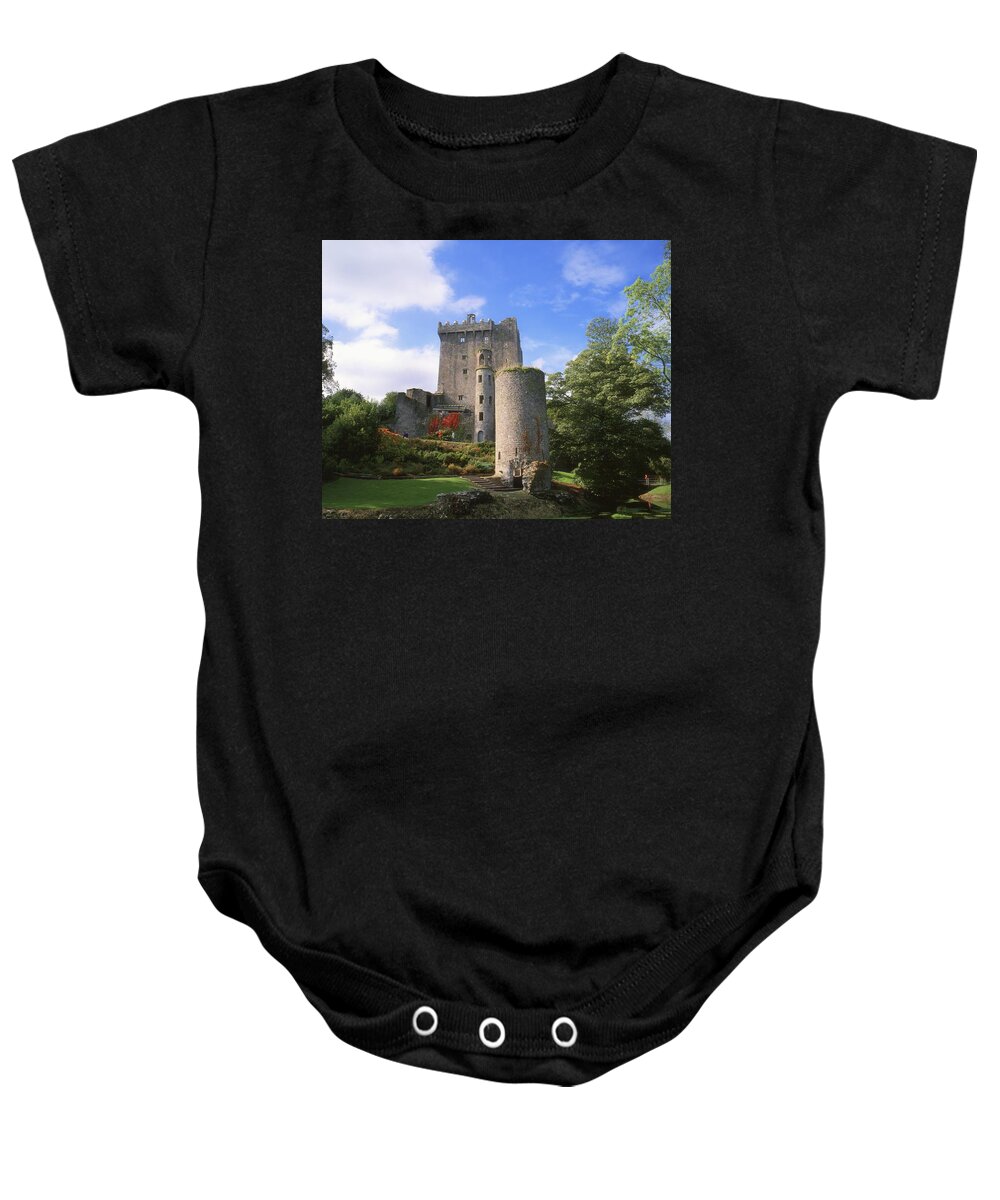 Background People Baby Onesie featuring the photograph Blarney Castle, Co Cork, Ireland by The Irish Image Collection 