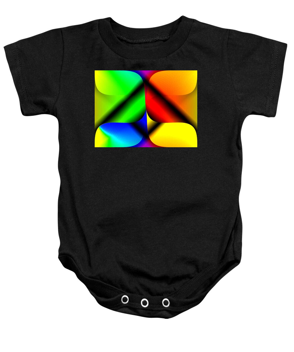 #abstracts #acrylic #artgallery # #artist #artnews # #artwork # #callforart #callforentries #colour #creative # #paint #painting #paintings #photograph #photography #photoshoot #photoshop #photoshopped Baby Onesie featuring the digital art Breaking Boundaries Part 140 by The Lovelock experience