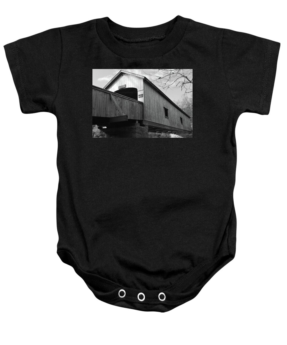 Architecture Baby Onesie featuring the photograph Bridge Over Troubled Water by Charles HALL