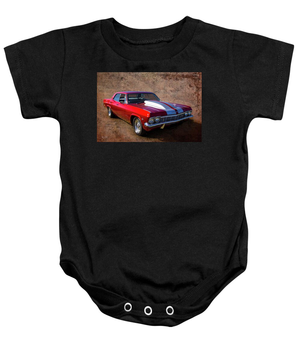 Car Baby Onesie featuring the photograph Candy Apple by Keith Hawley