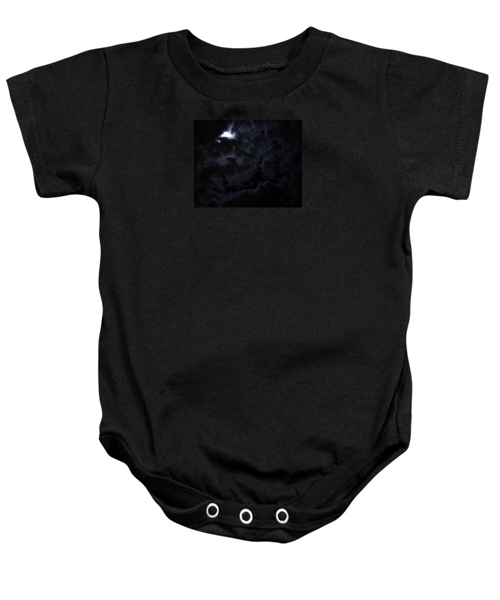  Baby Onesie featuring the photograph Cold Hearted Orb by Steve Fields