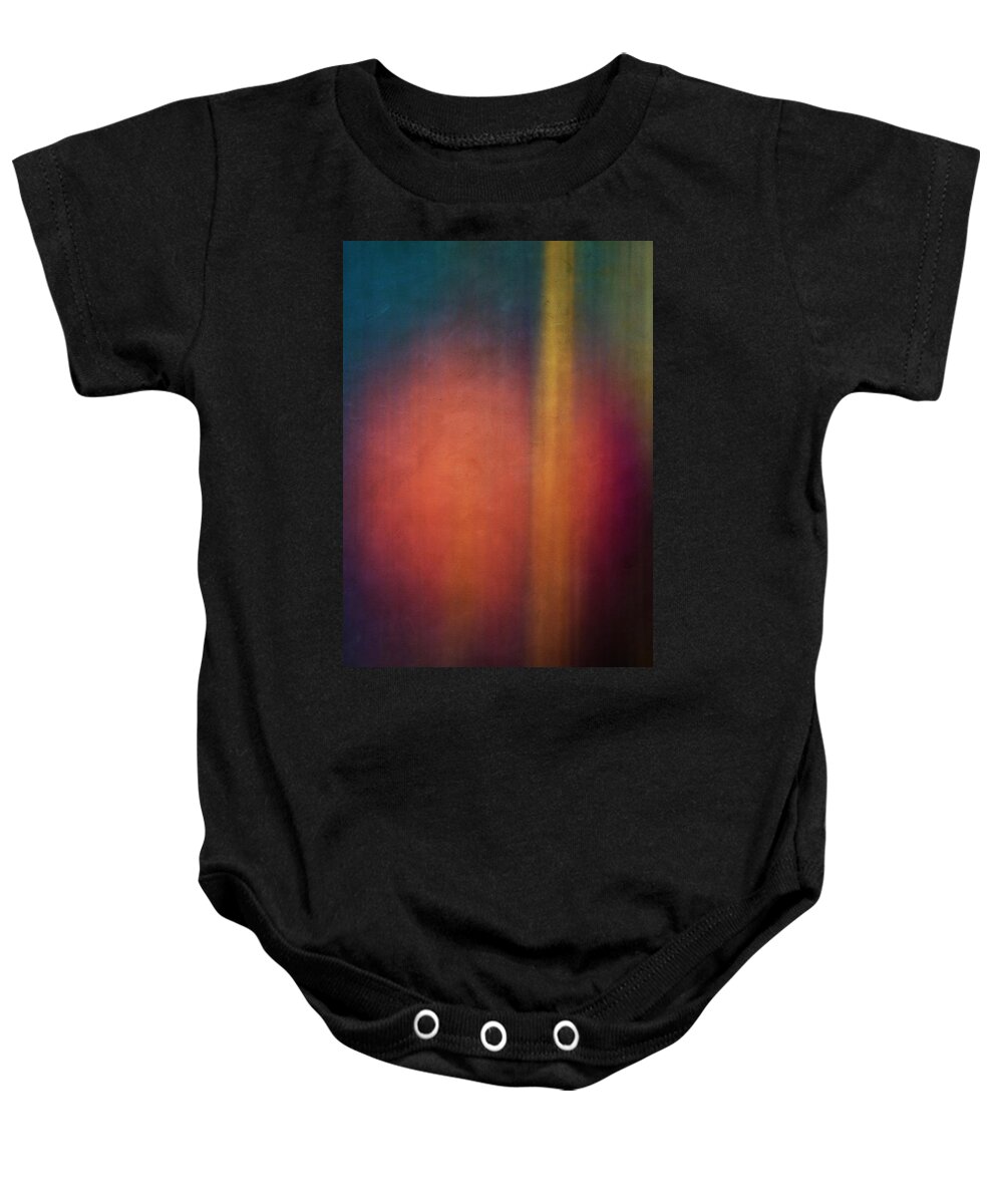 Abstract Baby Onesie featuring the photograph Color Abstraction XXVII by David Gordon