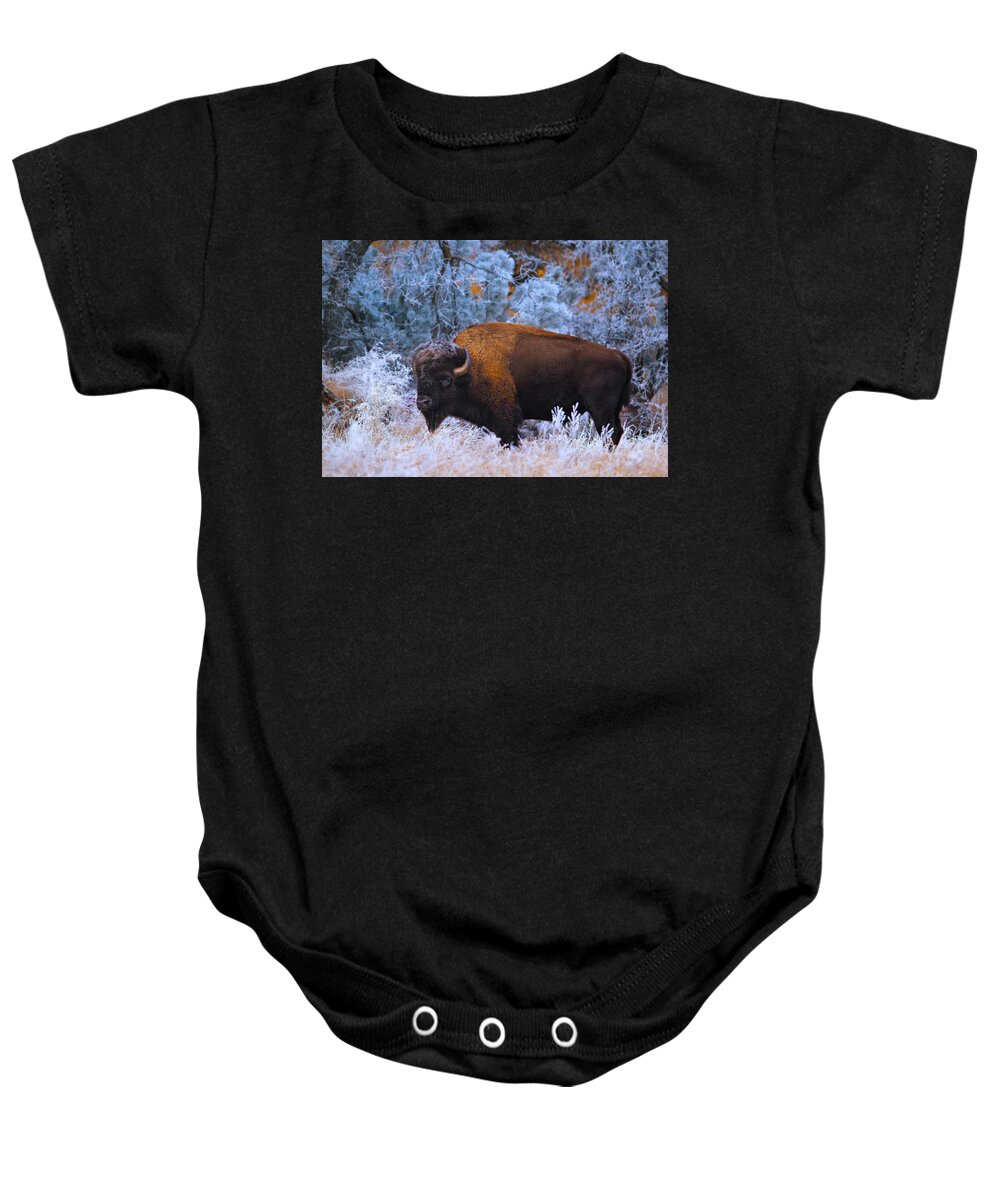 Animal Baby Onesie featuring the photograph Corroded by Kadek Susanto