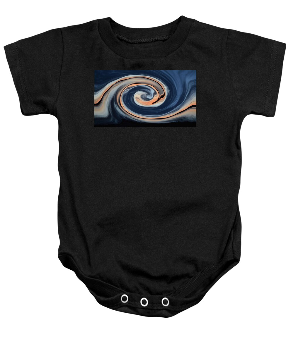 Dance Baby Onesie featuring the photograph Dance of Night and Day by Whispering Peaks Photography