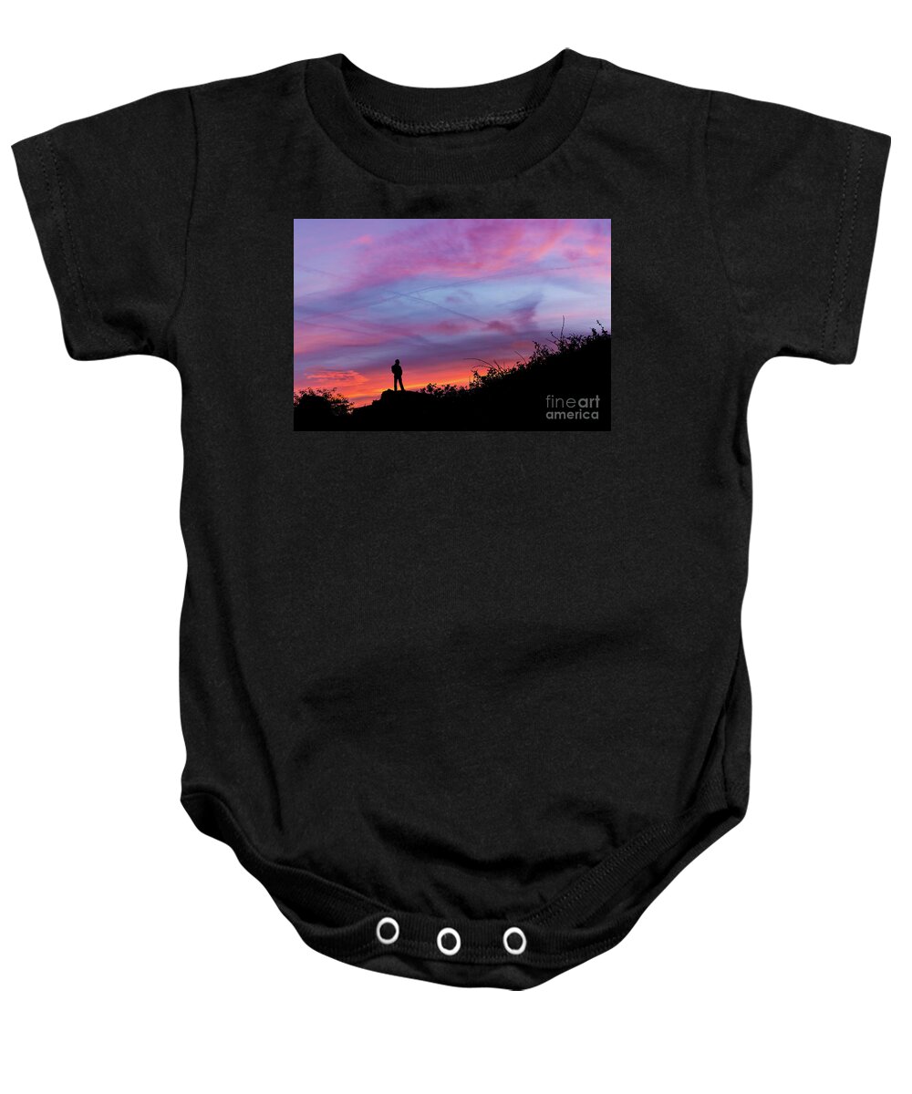 Sunrise Baby Onesie featuring the photograph Day Dreaming by Steve Purnell