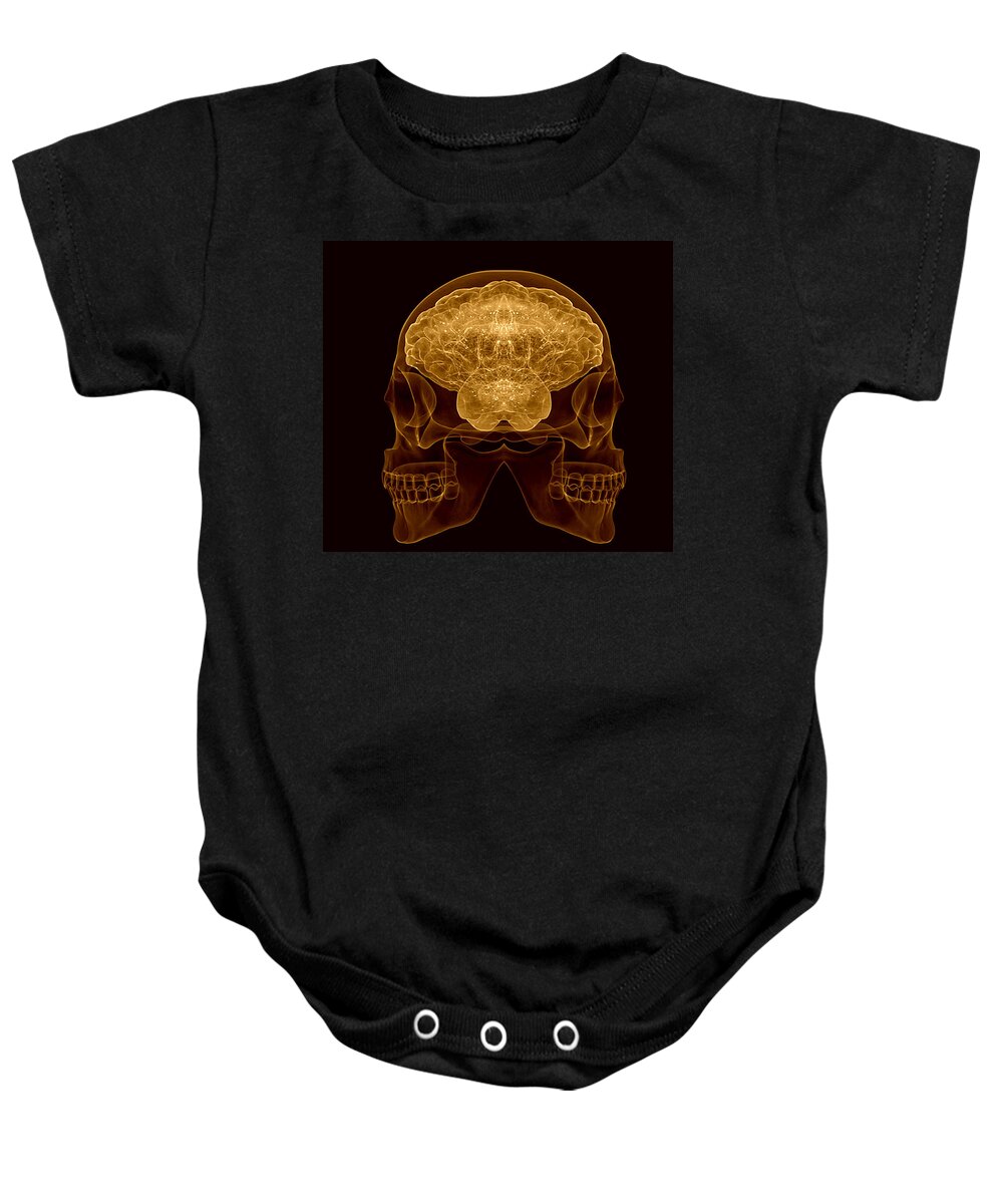 Wall Art Baby Onesie featuring the digital art Double Entendre by 'REA' Gallery