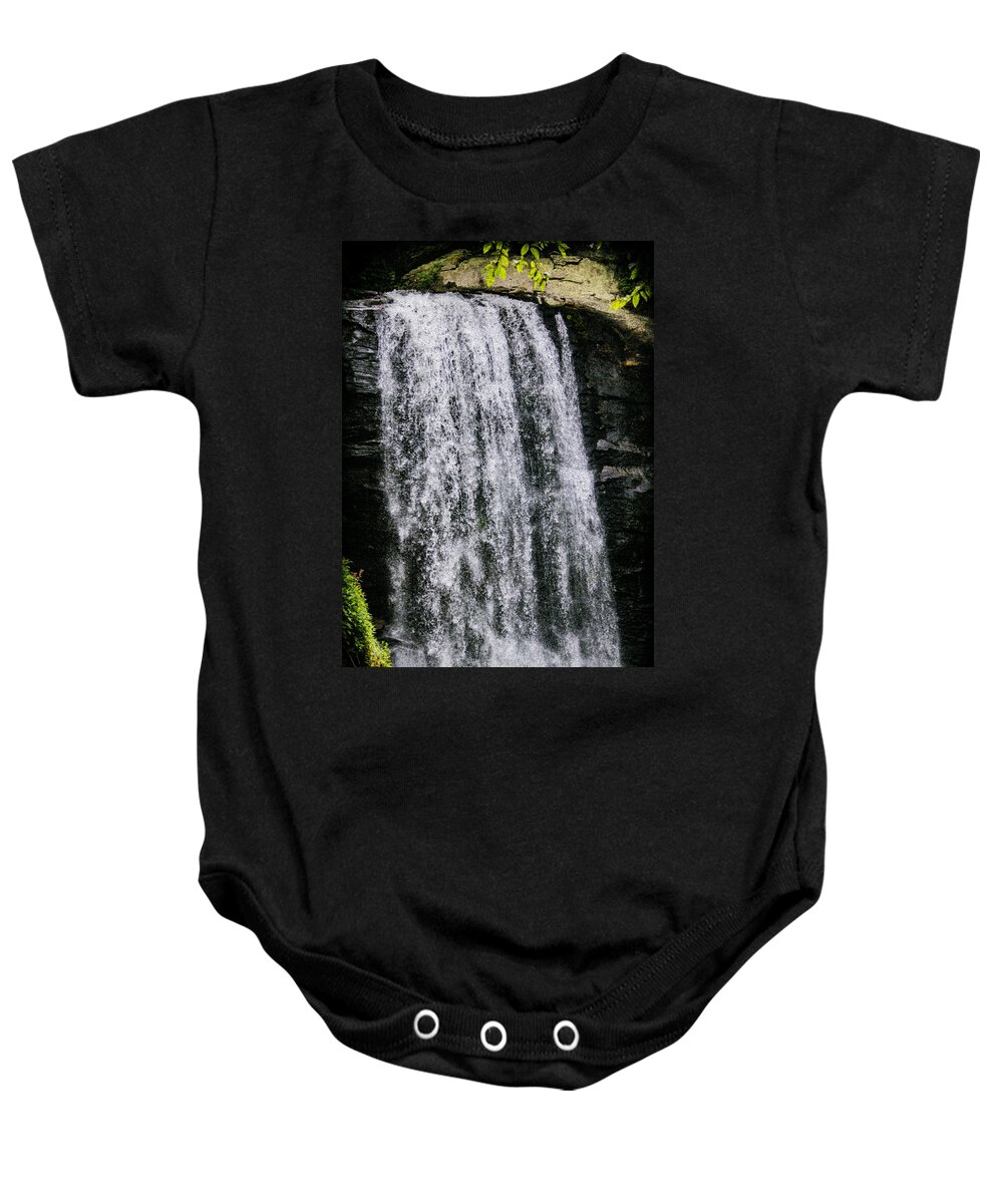Waterfall Baby Onesie featuring the photograph Falling For You by Allen Nice-Webb