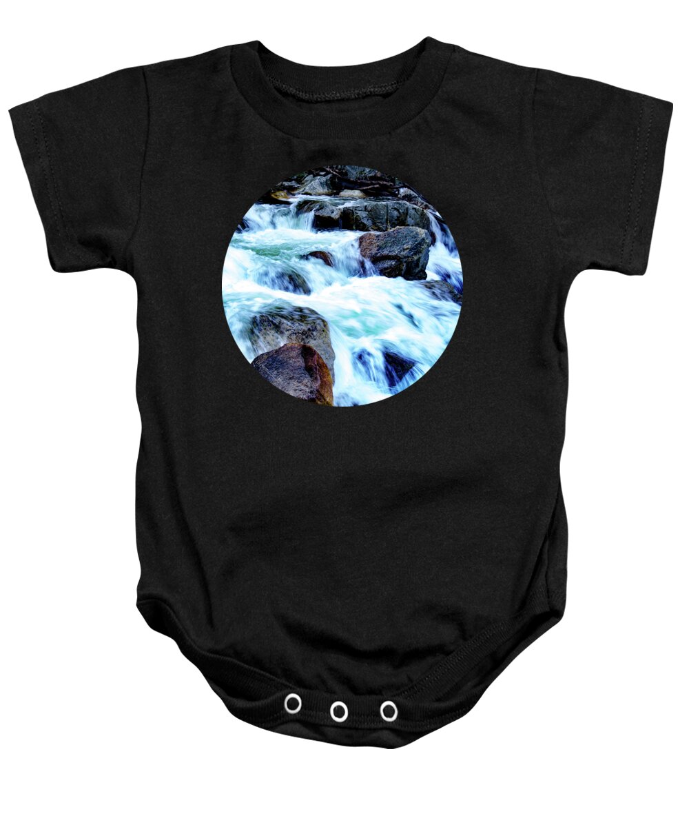 Landscape Baby Onesie featuring the photograph Flow by Adam Morsa