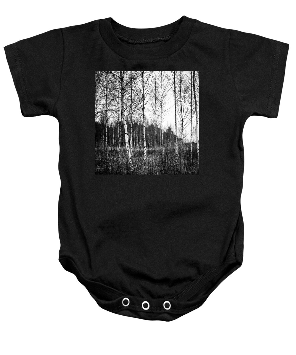 Europe Baby Onesie featuring the photograph Forests Of Finland by Aleck Cartwright