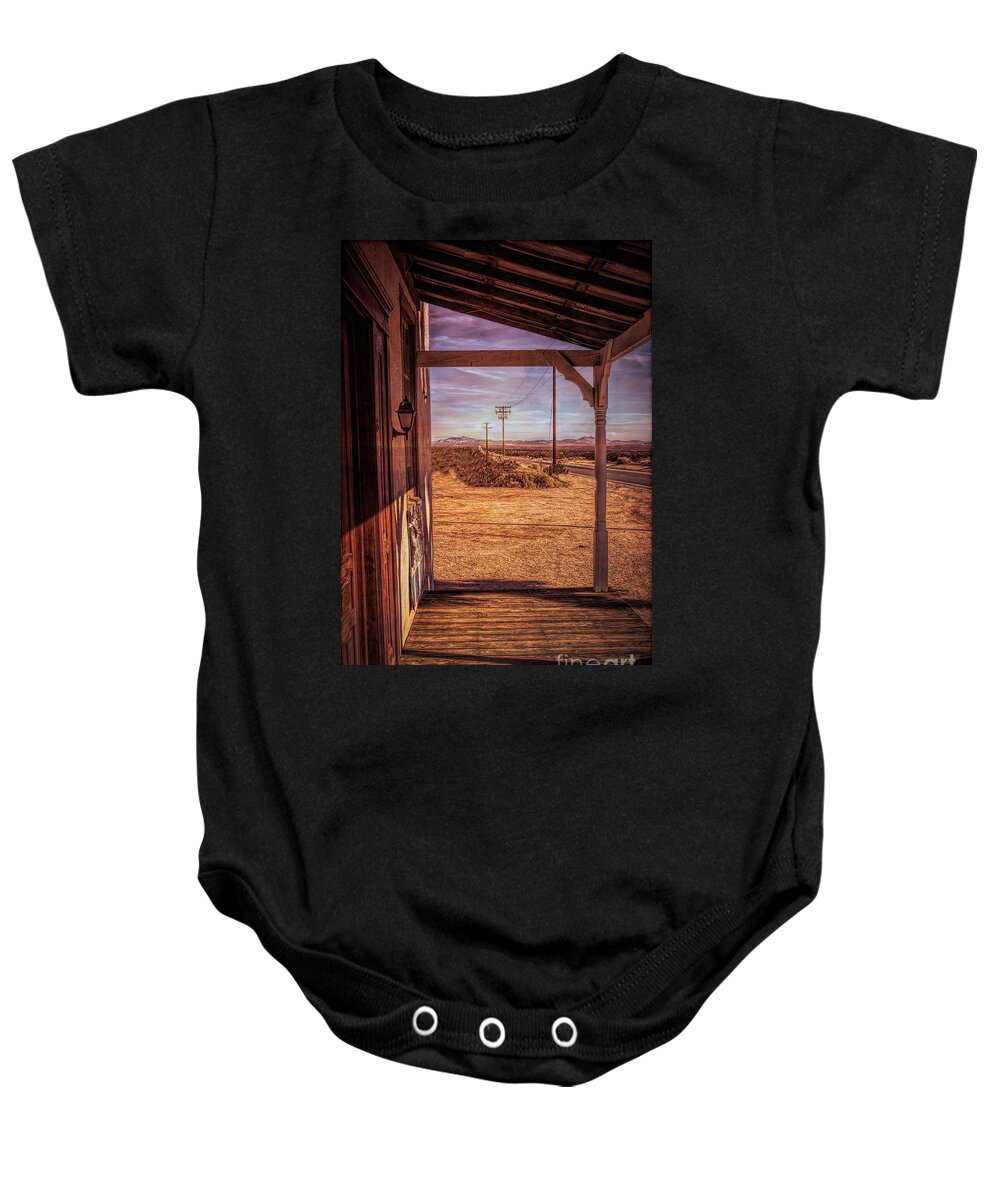 Front Porch Baby Onesie featuring the photograph Front Porch by Joe Lach