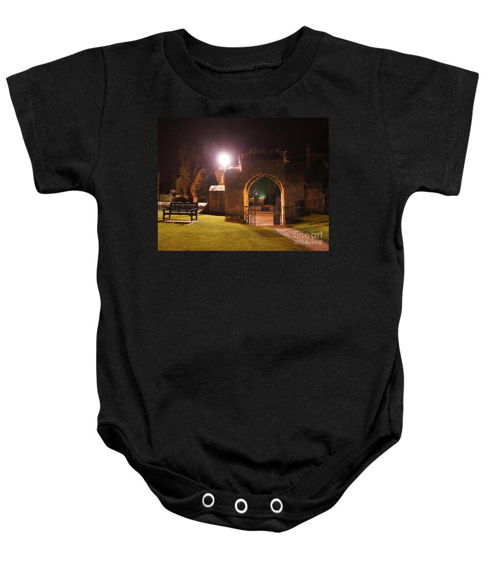 Gate Baby Onesie featuring the photograph Gate. by Elena Perelman