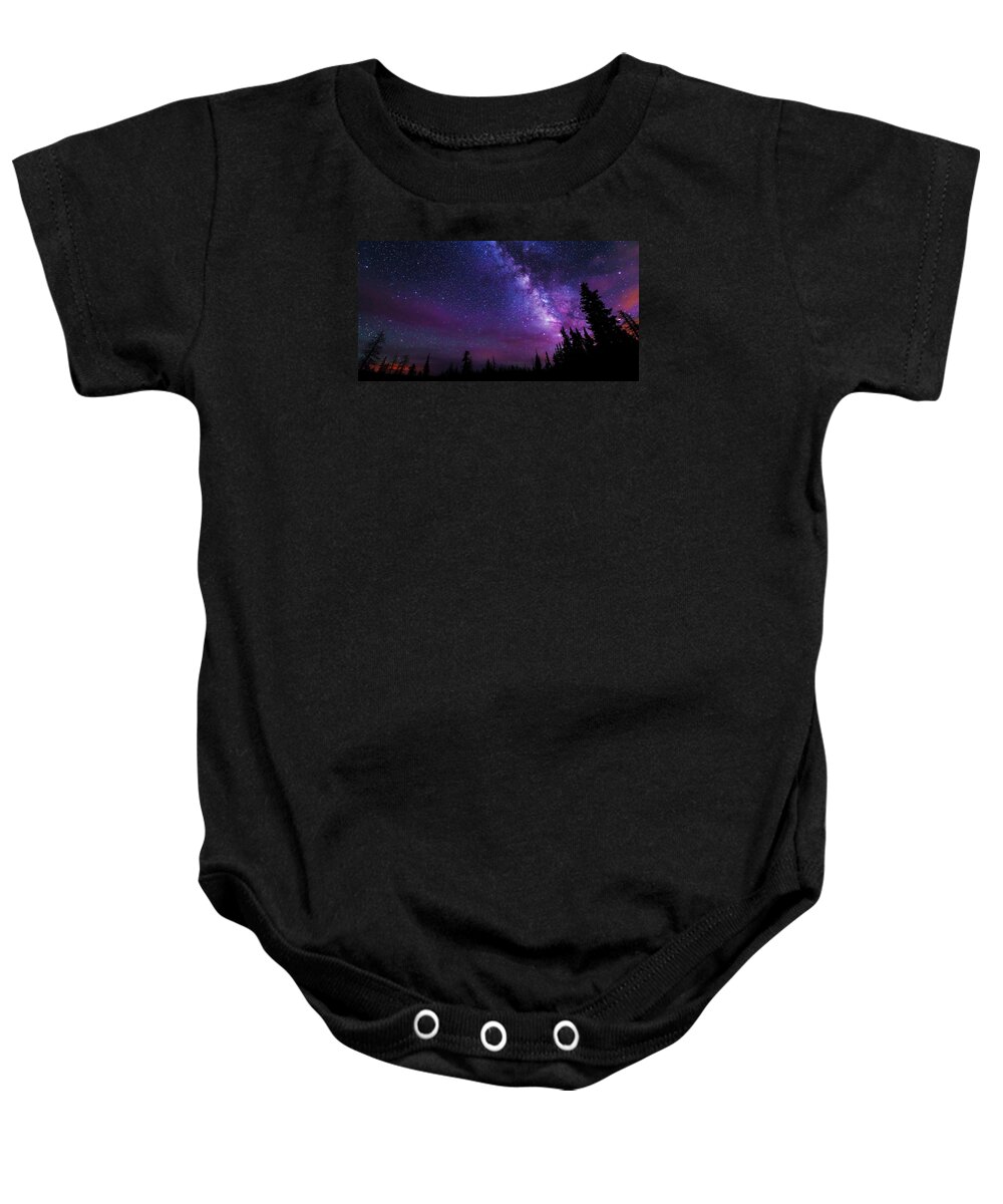 Gaze Baby Onesie featuring the photograph Gaze by Chad Dutson