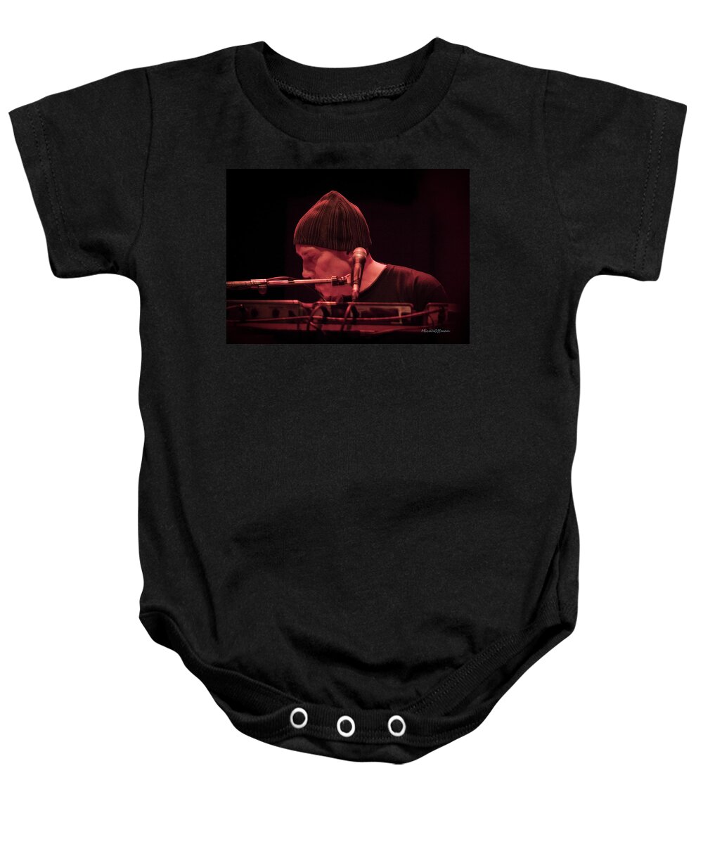 Danny Louis Baby Onesie featuring the photograph Gov't Mule - Danny Louis by Micah Offman