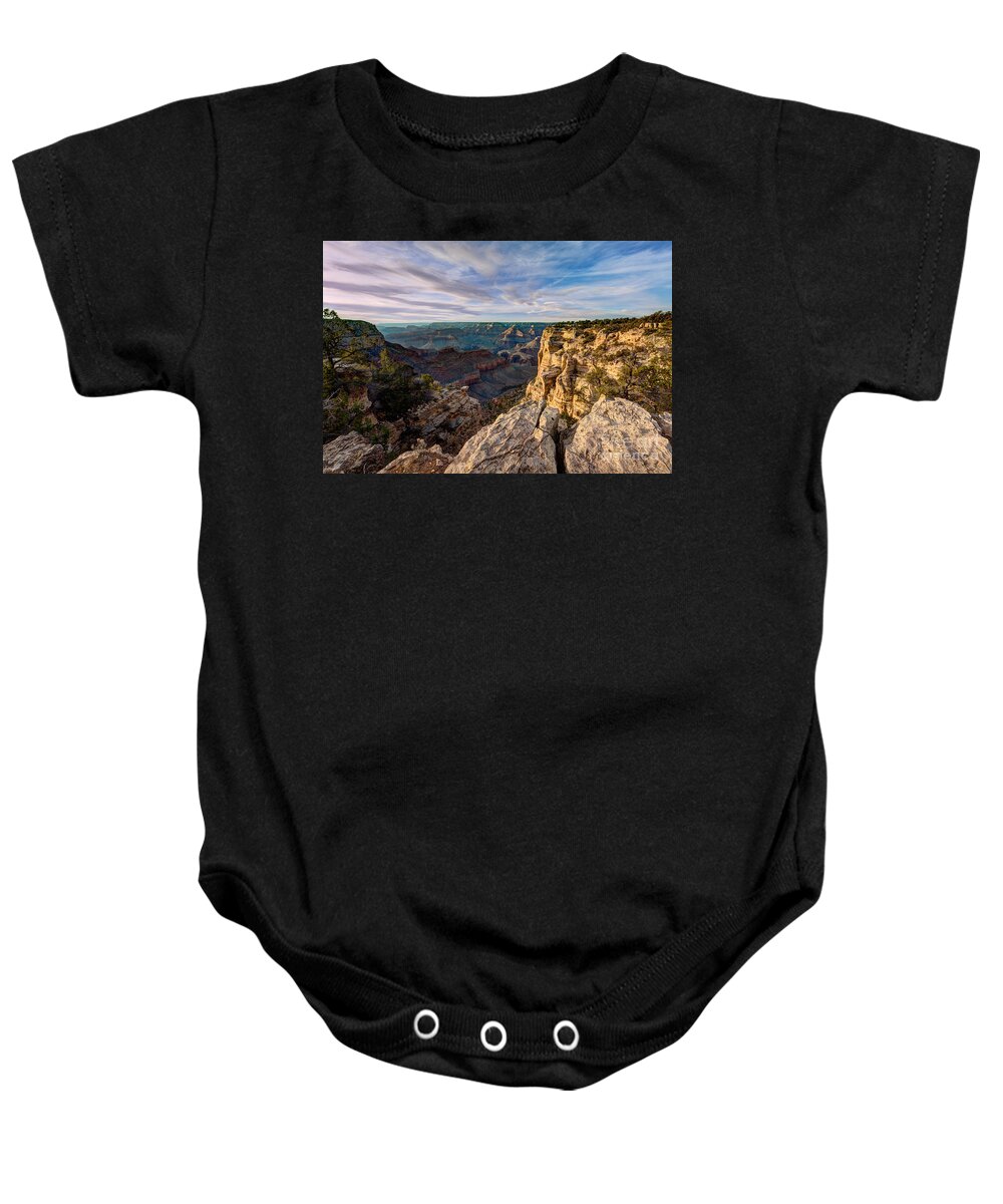 Grand Canyon Baby Onesie featuring the photograph Grand Canyon National Park Spring Sunset by Wayne Moran