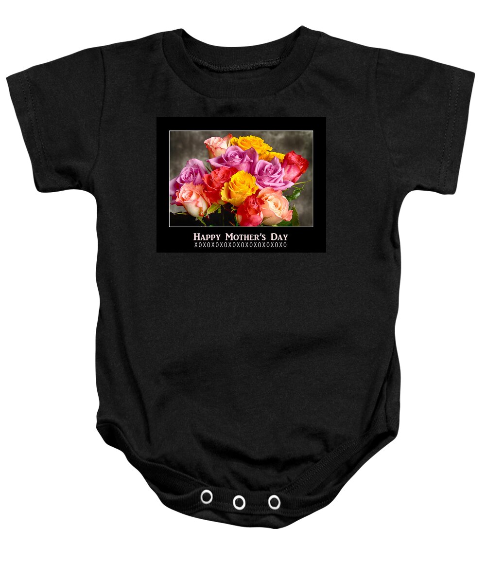 Mothers Day Baby Onesie featuring the photograph Happy Mother's Day by James BO Insogna