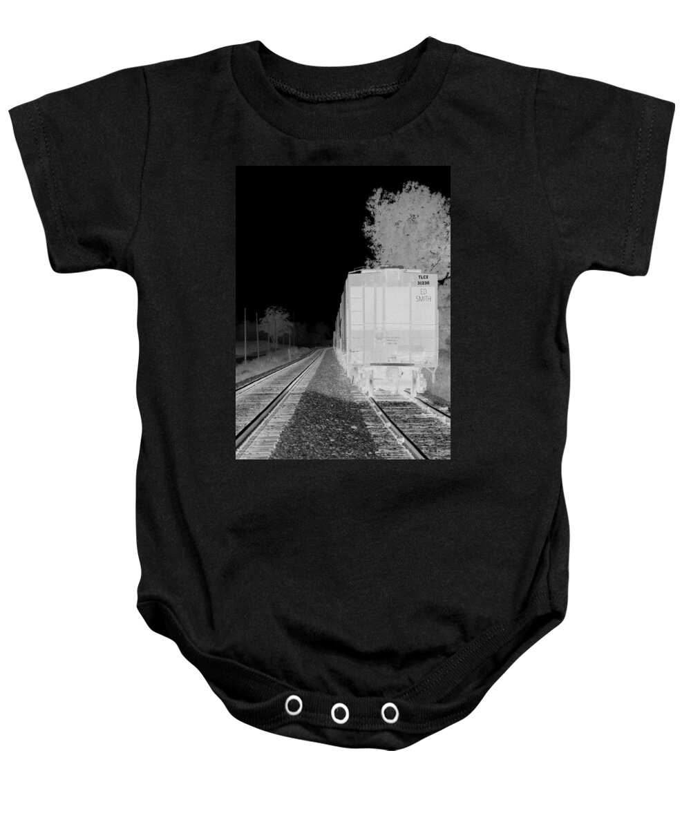 Heat Of The Night Baby Onesie featuring the photograph Heat of the Night by Edward Smith