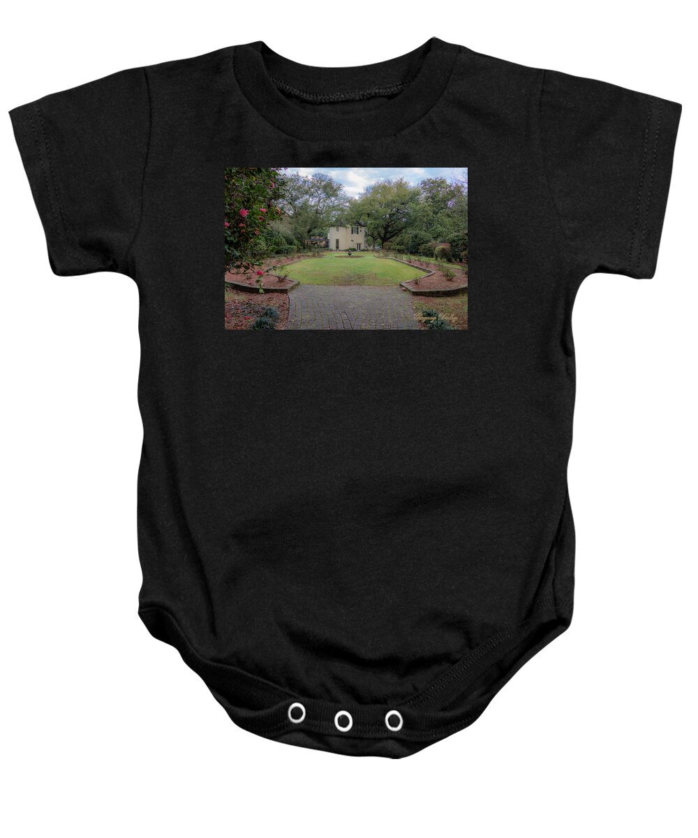 Ul Baby Onesie featuring the photograph Heyman Garden 03 by Gregory Daley MPSA