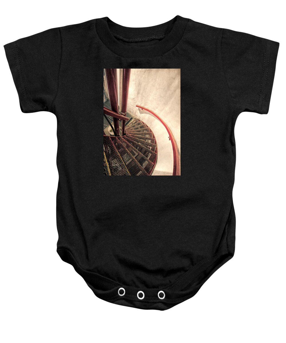 Metal Baby Onesie featuring the photograph Inside the Observatory by Natalie Rotman Cote