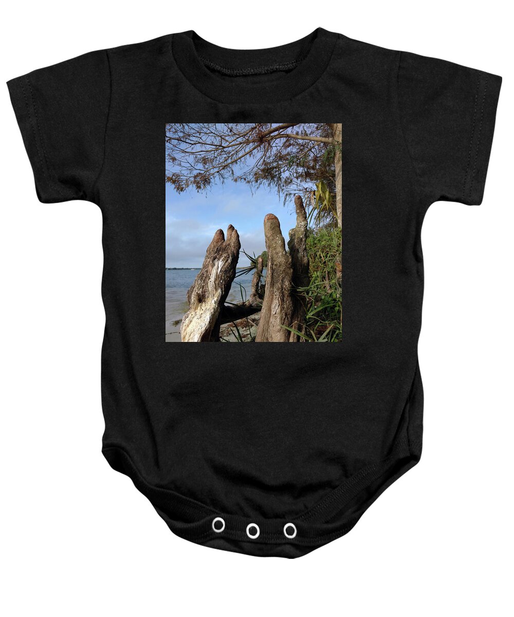 Mighty Sight Studio Baby Onesie featuring the photograph Knees by Steve Sperry