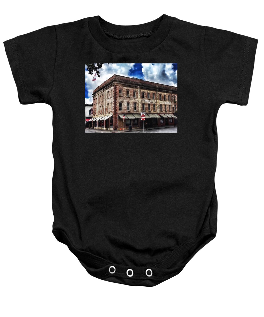 Paula Deen Baby Onesie featuring the photograph Lady and Sons Savannah by Paul Wilford