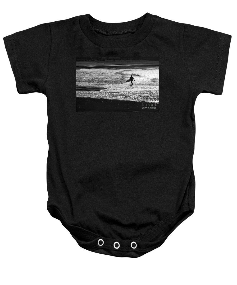 Surfer Baby Onesie featuring the photograph Last wave by Sheila Smart Fine Art Photography