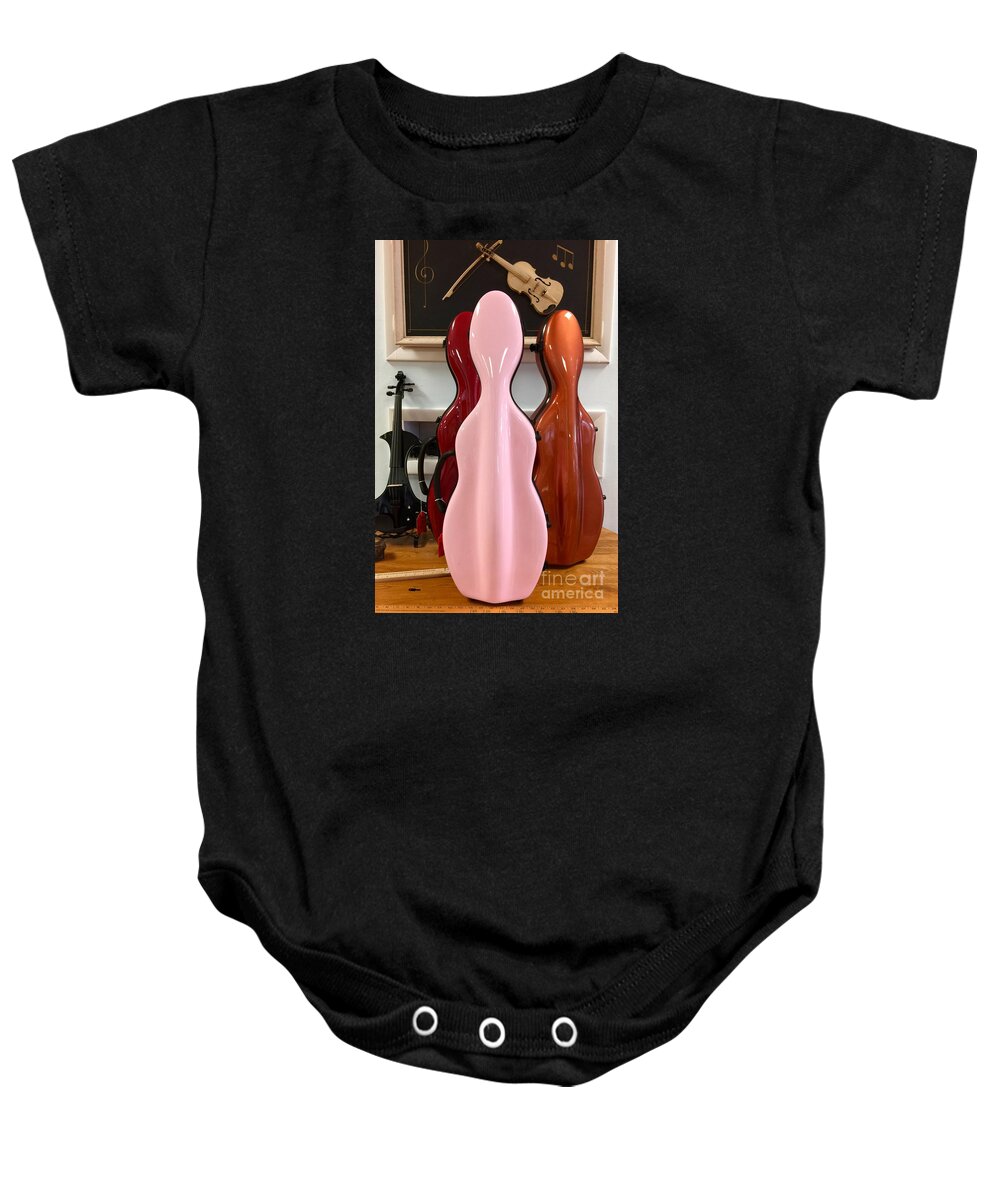 Miniature Baby Onesie featuring the photograph Little Cases by AnnaJo Vahle