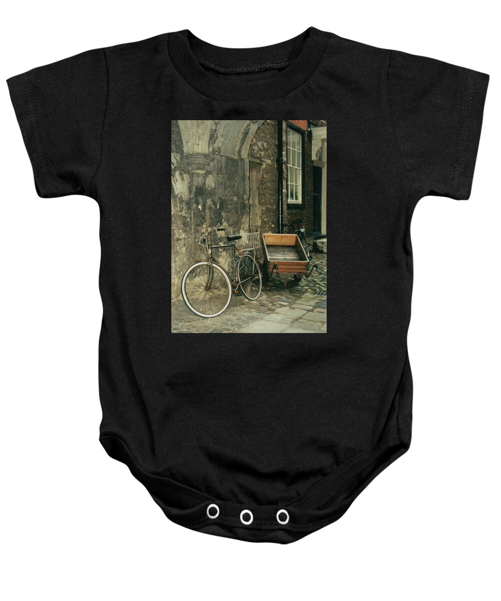 London Baby Onesie featuring the photograph London Alley by Thomas Pipia
