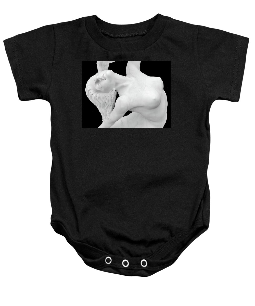 Marble Baby Onesie featuring the photograph Marbalized Beauty by JoAnn Lense