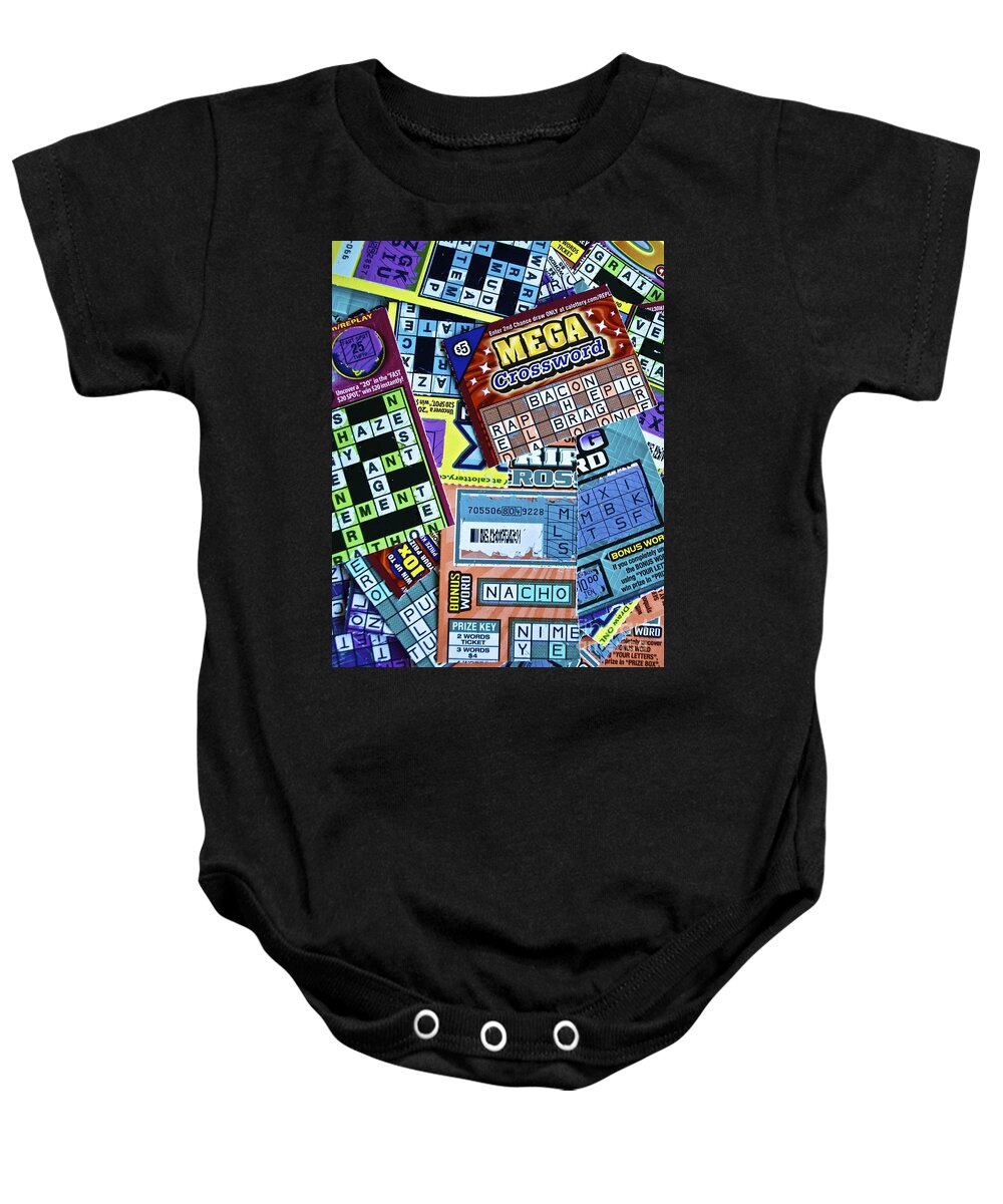 Lottery Baby Onesie featuring the photograph Mega Chance by Gwyn Newcombe