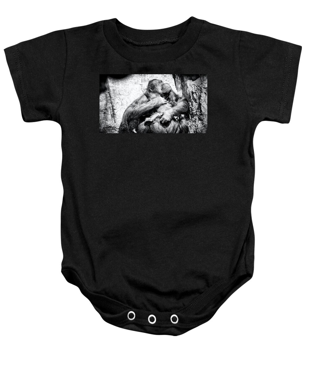 Crystal Yingling Baby Onesie featuring the photograph Mine All Mine by Ghostwinds Photography