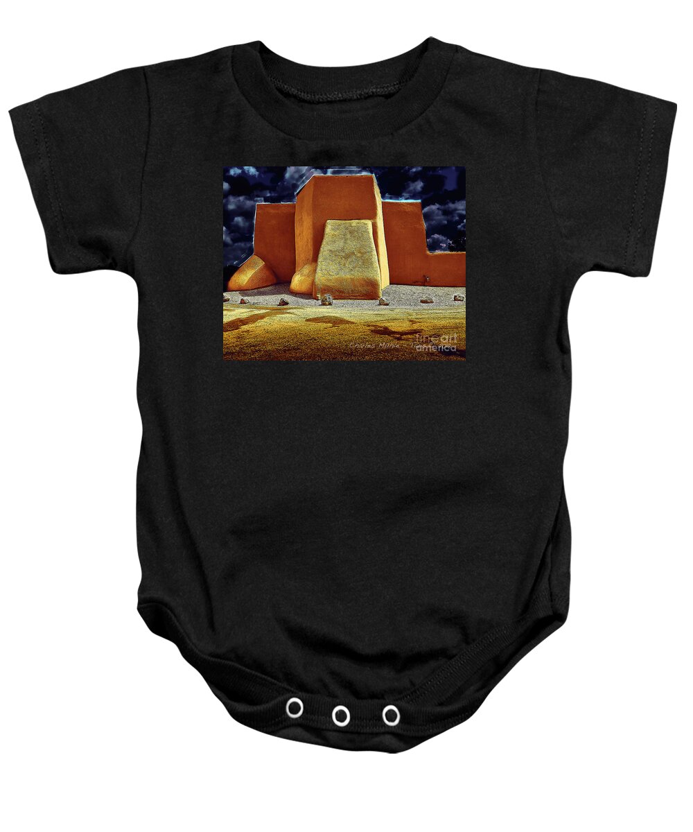 Santa Baby Onesie featuring the photograph Moonlight in Ranchos by Charles Muhle